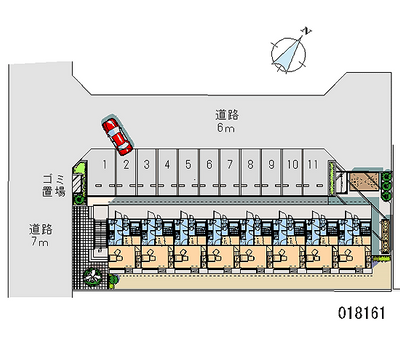 18161 Monthly parking lot