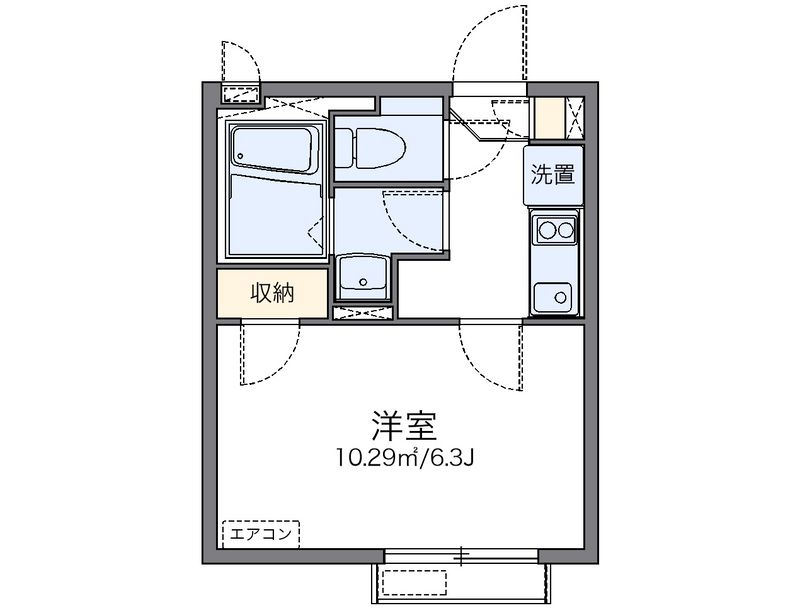 レオネクストたいようむら 間取図