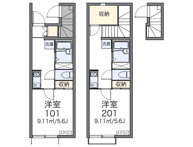 レオネクストプレステージ池田 間取図