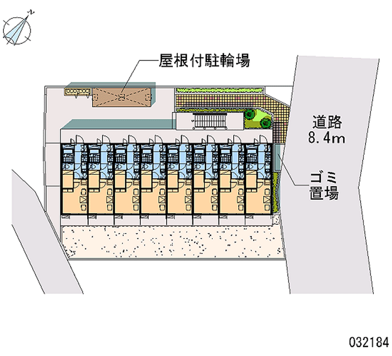 レオパレス浜風 区画図