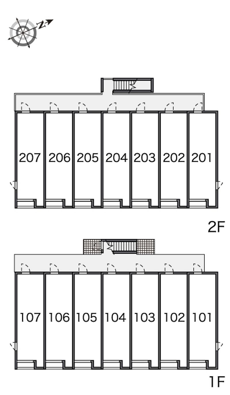 レオネクストグリーンヒルズ１８ 間取配置図