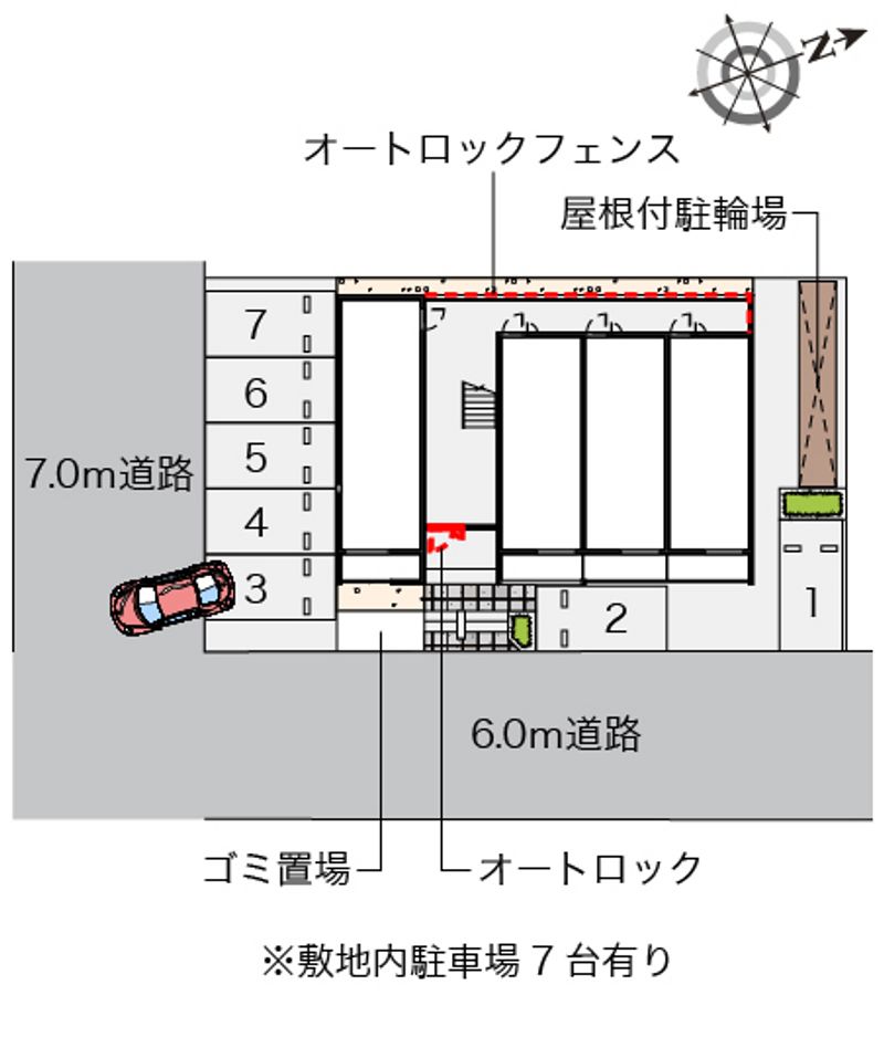 ミランダモンテ日吉 配置図