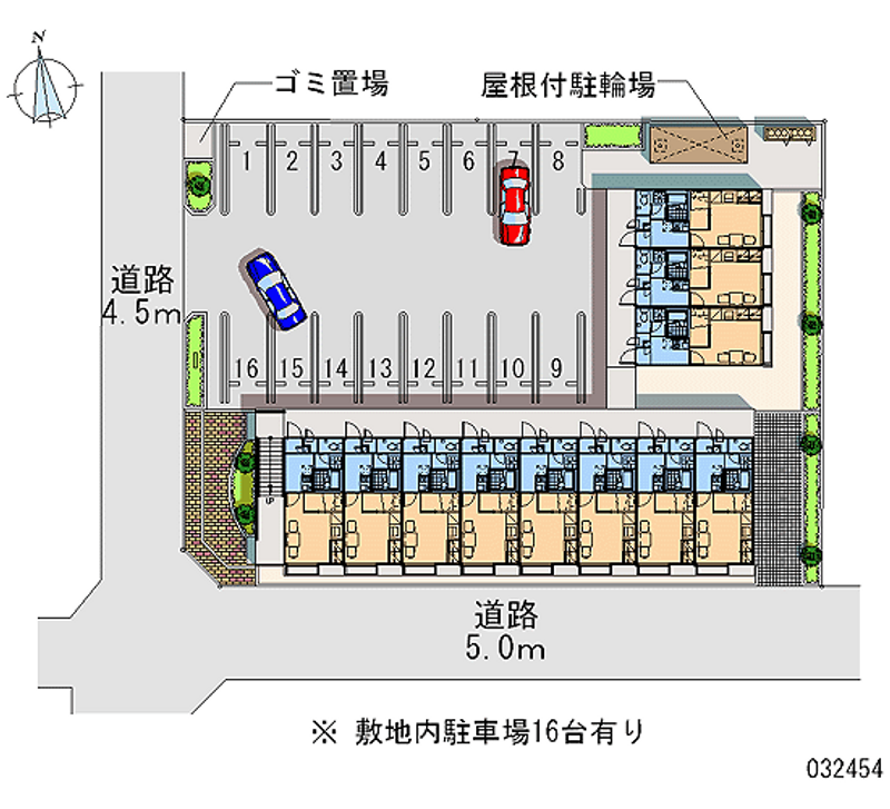 32454月租停車場