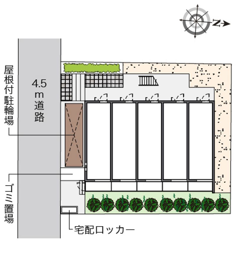 クレイノポスタ 配置図