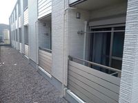 クレイノ伊料北 バルコニー