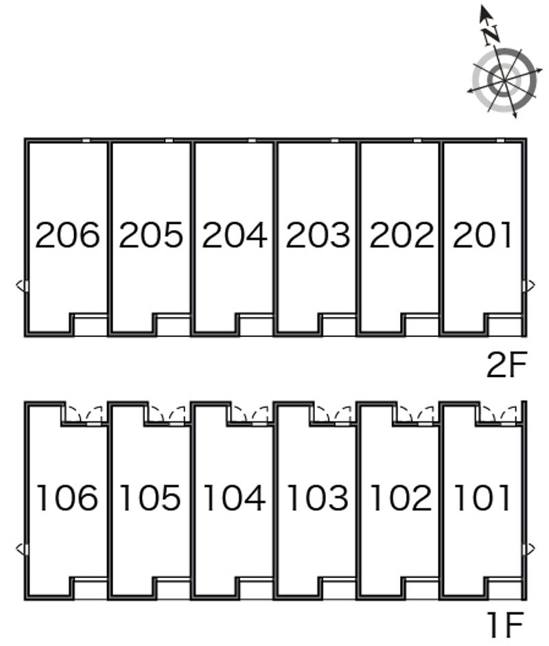 レオネクストコンコルディア 間取り配置図