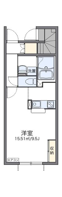 レオネクストドリームハイツ高田 間取り図