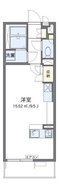 ミランダＣＯＵＲＴ　恋ヶ窪 間取り図