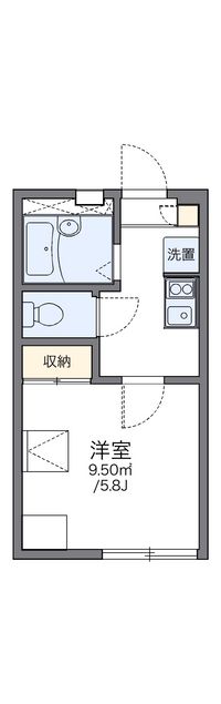 レオパレスＡＭＡＮＯ 間取り図