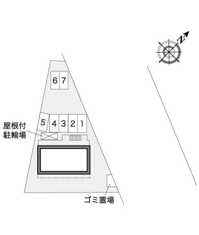 レオパレスオリビア 配置図