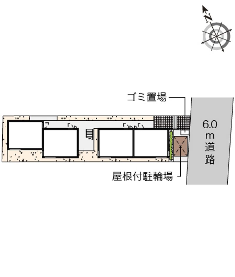 クレイノＴＡＫＩＺＡＷＡ 配置図