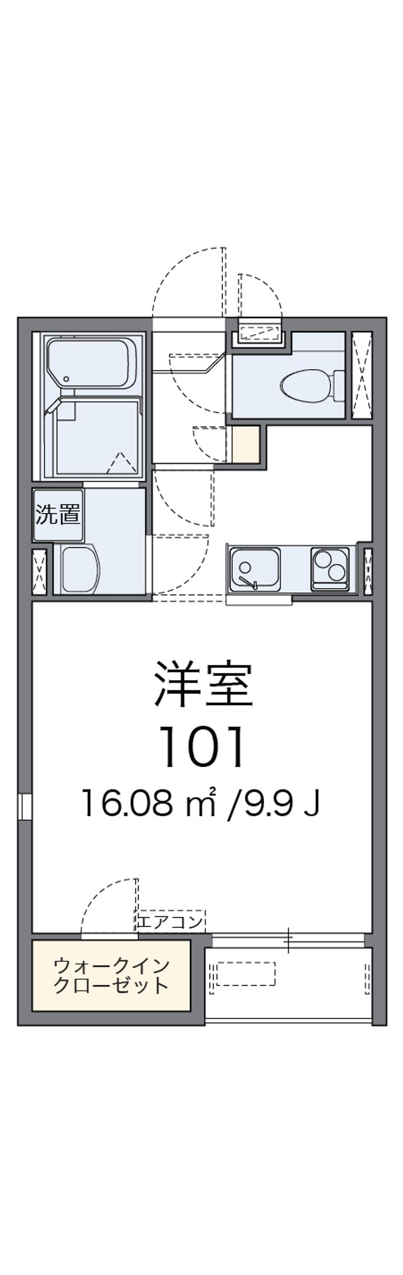 レオネクストカローレ 間取図