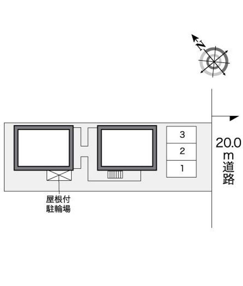 レオパレス好本 配置図