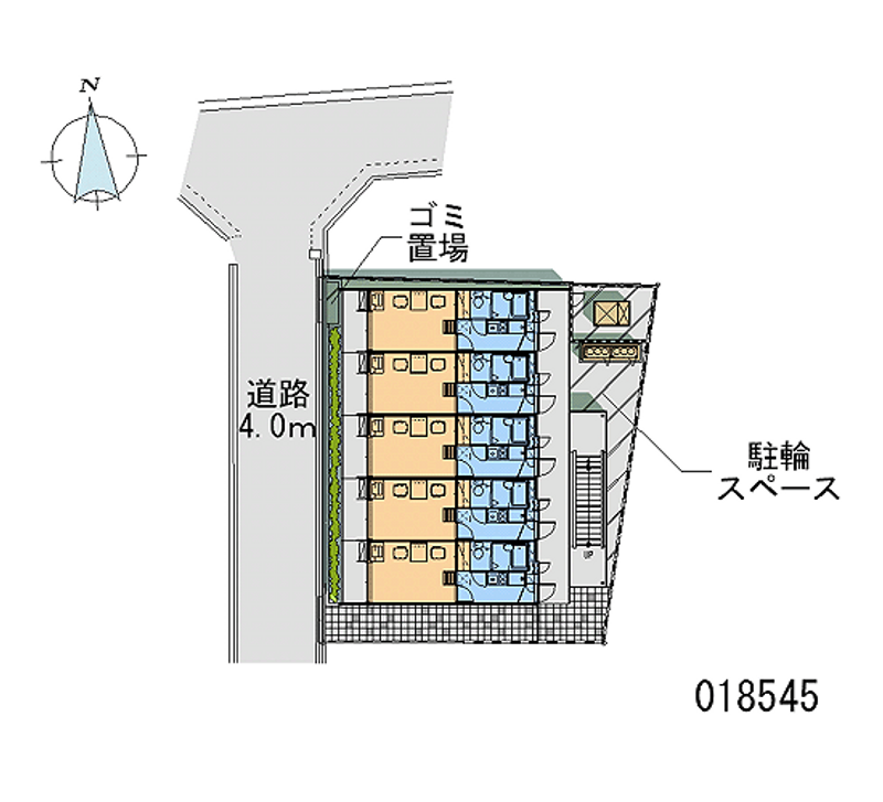 レオパレスＴＲＹ 区画図