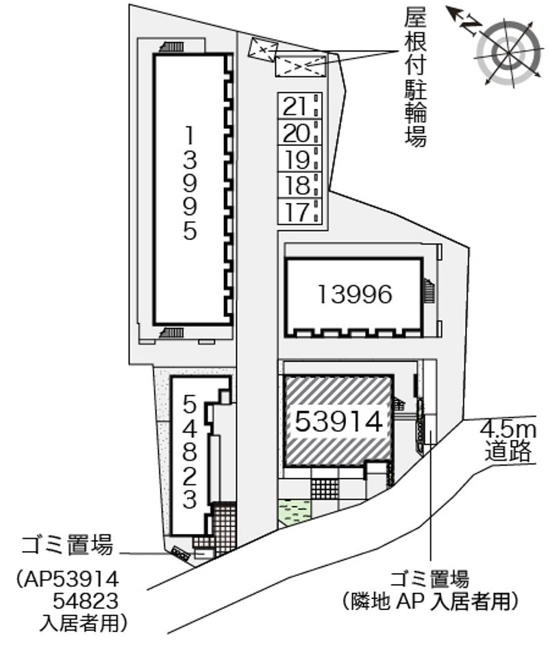レオネクスト和光三番館 配置図