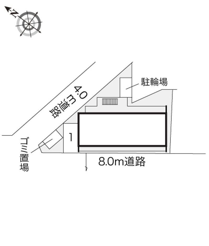 レオパレスＭＡＲＵＫＩＴＡⅢ 配置図