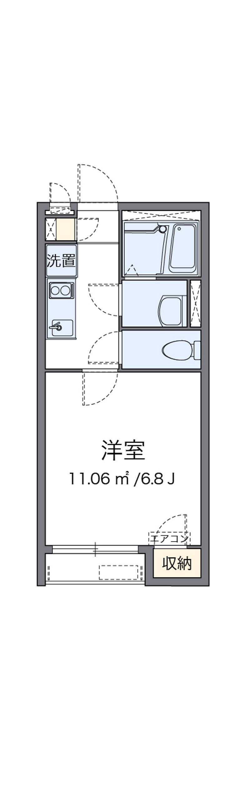 クレイノフェリーチェ 間取図