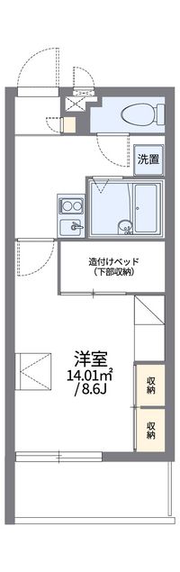 レオパレス音 間取り図