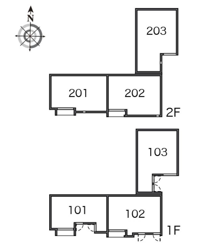 レオネクストリラ 間取配置図