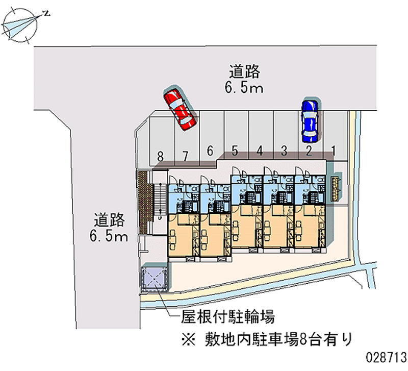 28713 Monthly parking lot