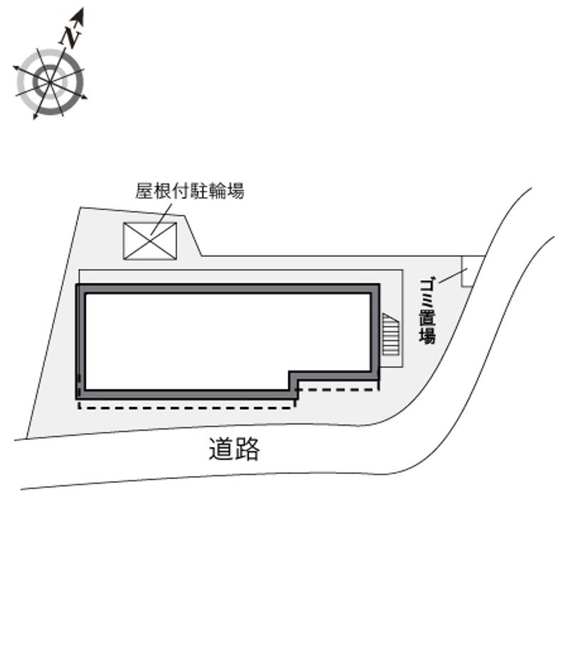 レオパレスオアシス 配置図