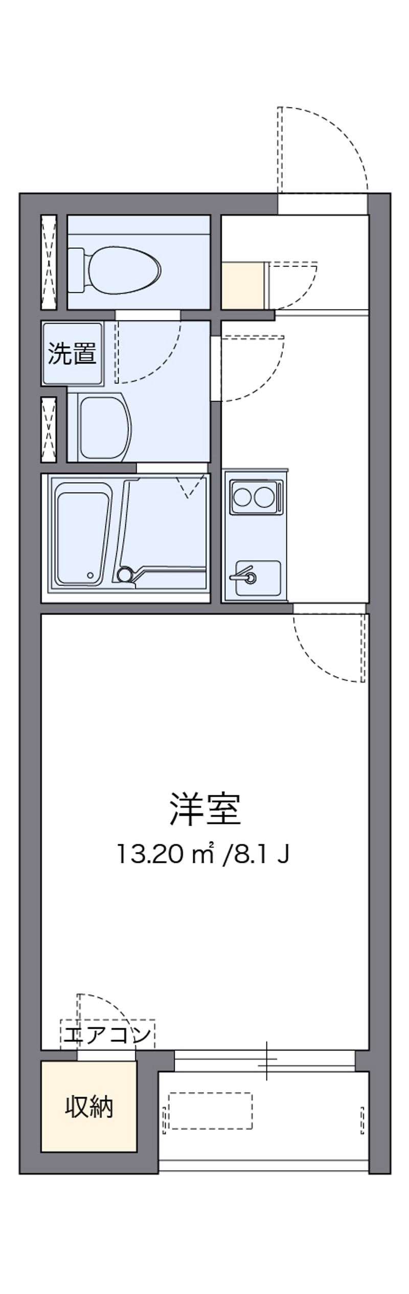 レオネクストニシキⅡ 間取図