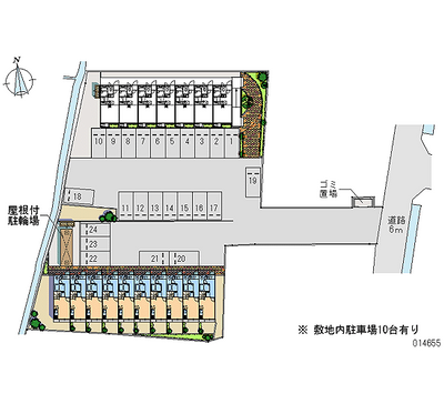 14655 Monthly parking lot