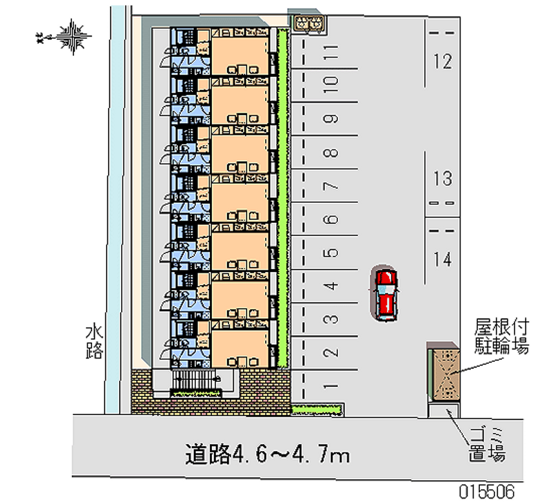 15506月租停車場