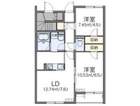 レオネクストエスポワール 間取り図