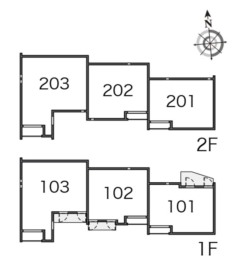 クレイノＭａｙ 間取配置図