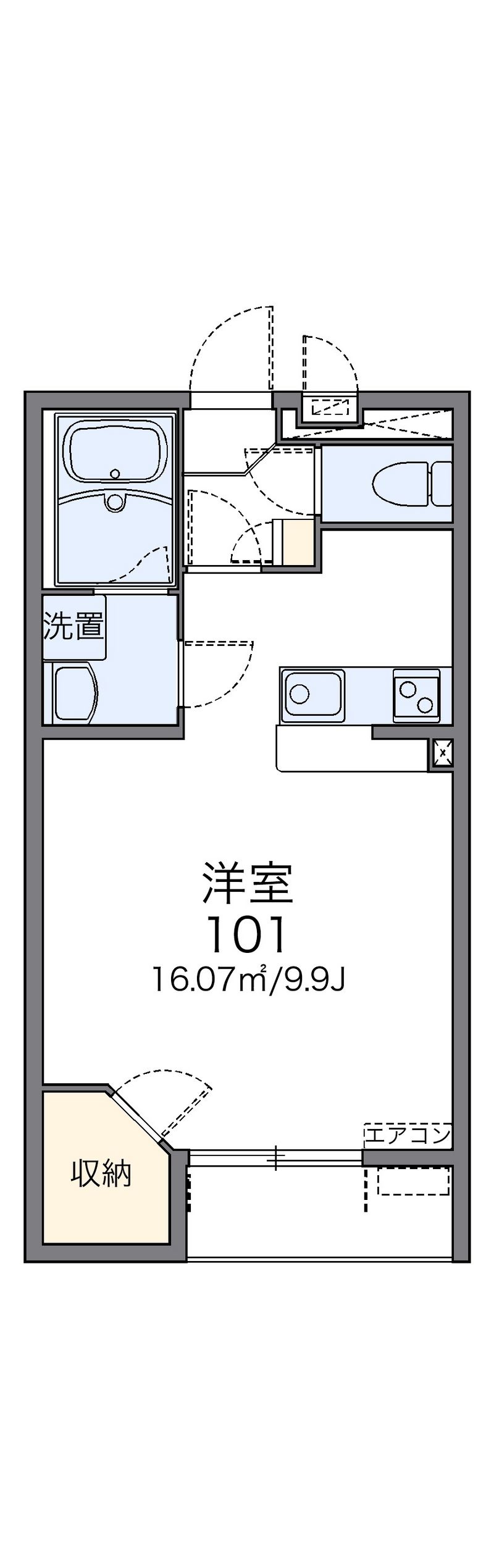 レオネクスト詩季 間取図