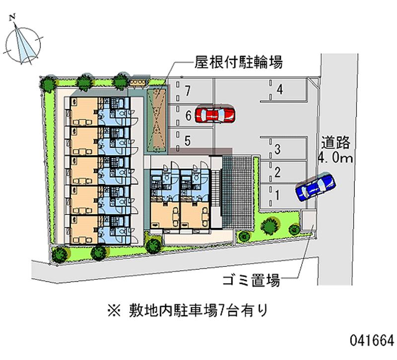 レオパレスＳＡＩＲＩＮ 月極駐車場