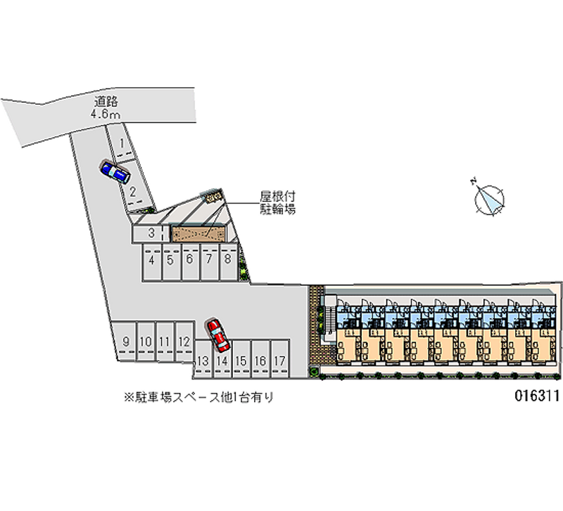 16311 bãi đậu xe hàng tháng