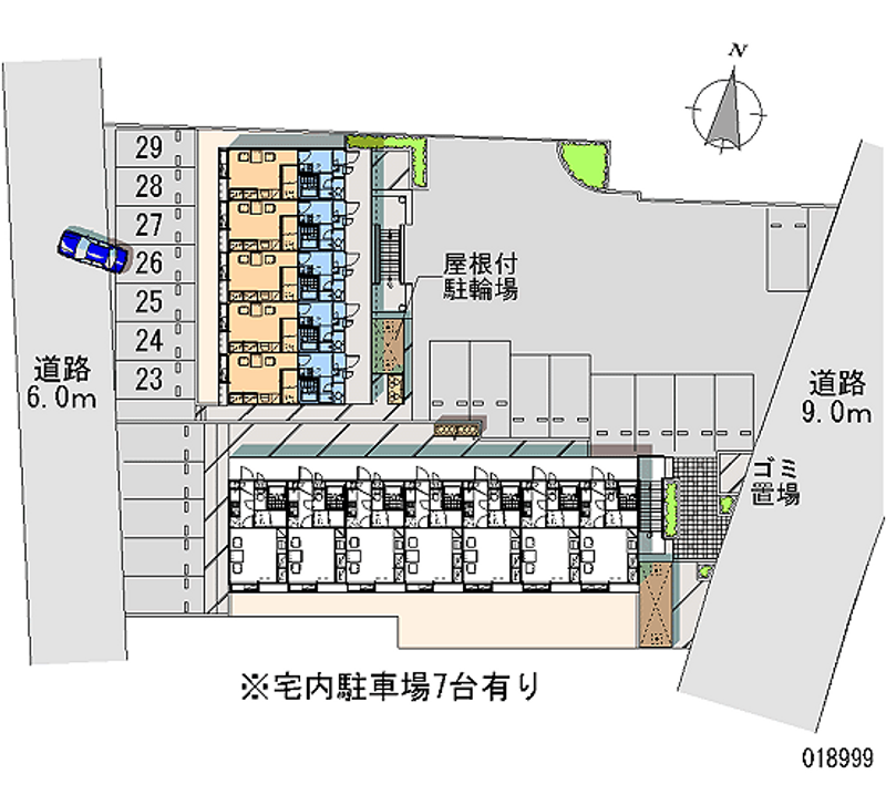 18999月租停車場