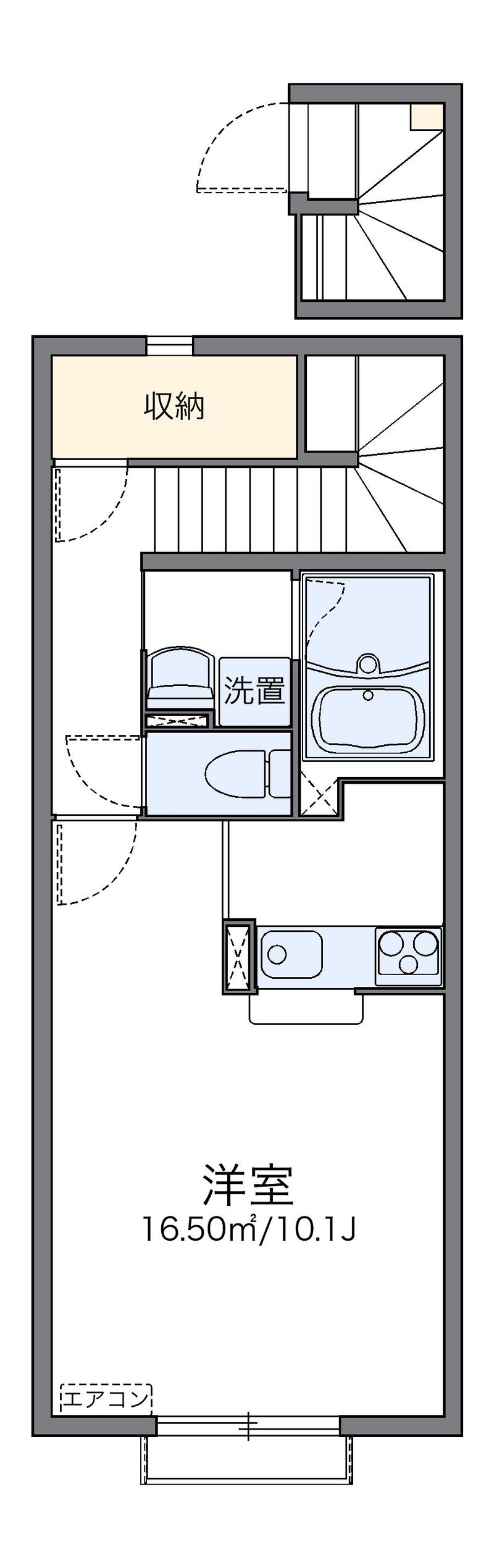 レオネクストファンタジアⅢ 間取図
