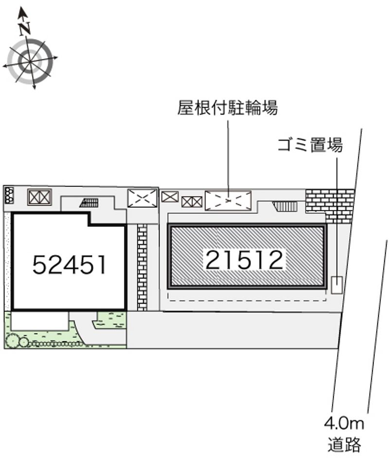 レオパレスＪＳ 配置図