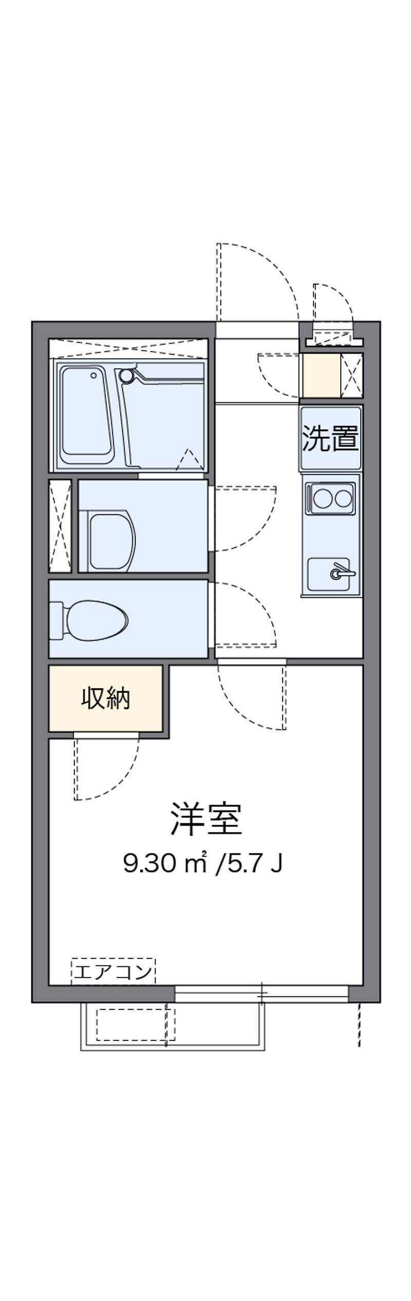 クレイノクレーメンス上連雀 間取図