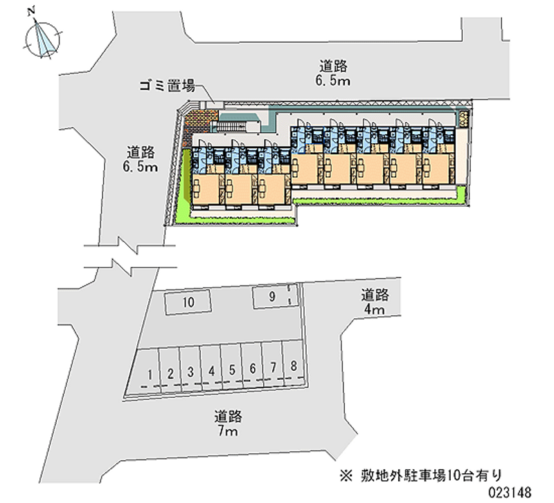 23148月租停車場