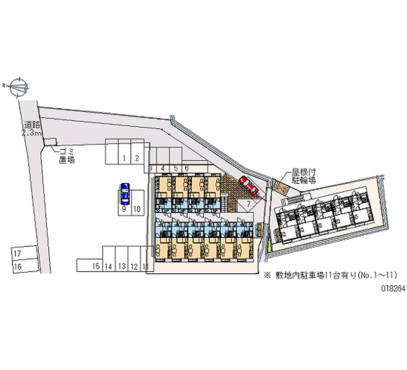 18264月租停車場