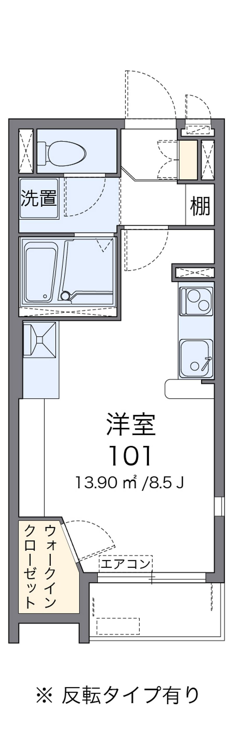 ミランダ大久保 間取図