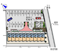 12708 Monthly parking lot