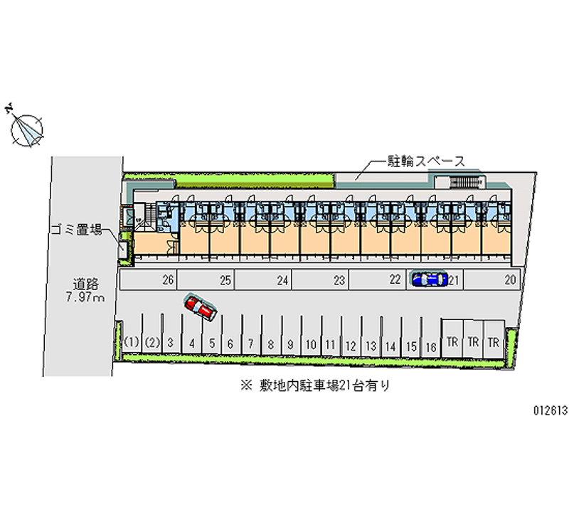 12613月租停車場