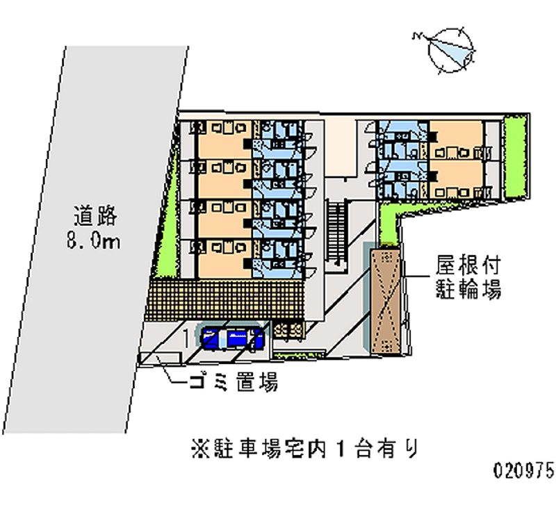 レオパレスラ・テール 区画図