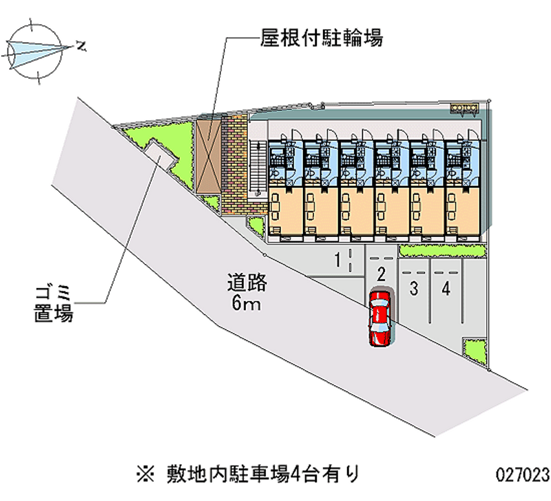 27023月租停车场