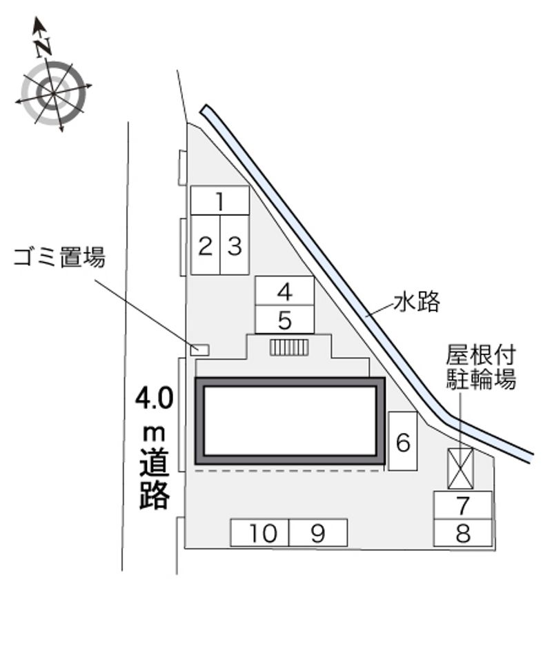 レオパレスリベェール 共用部分