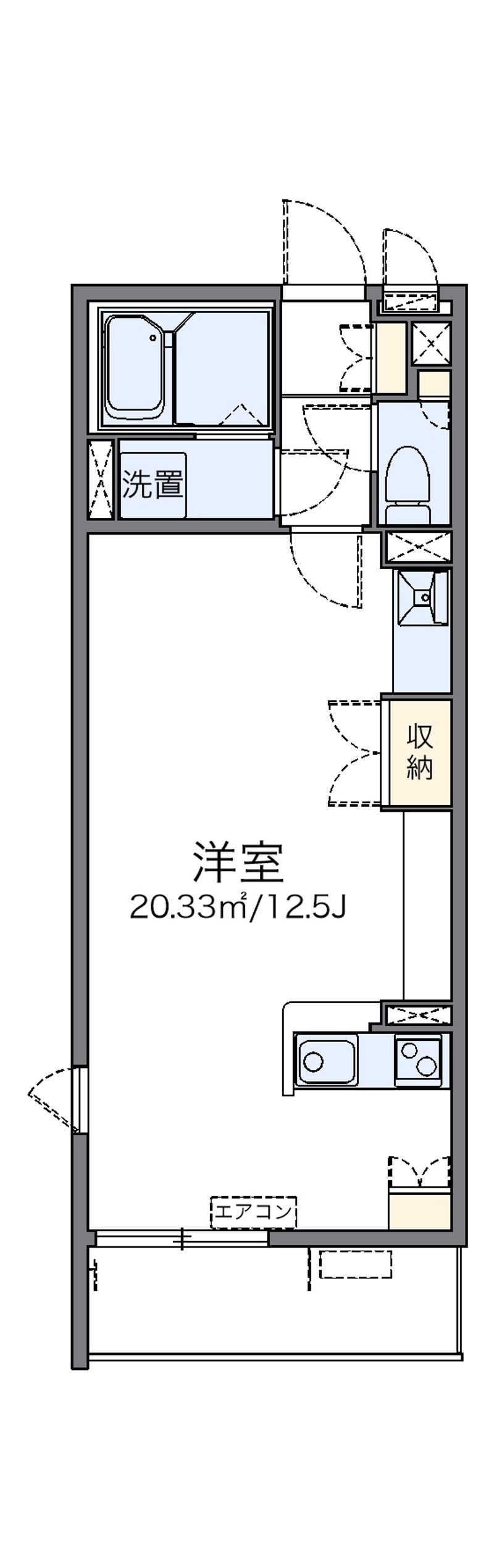 レオネクストリモーネ７ 間取図
