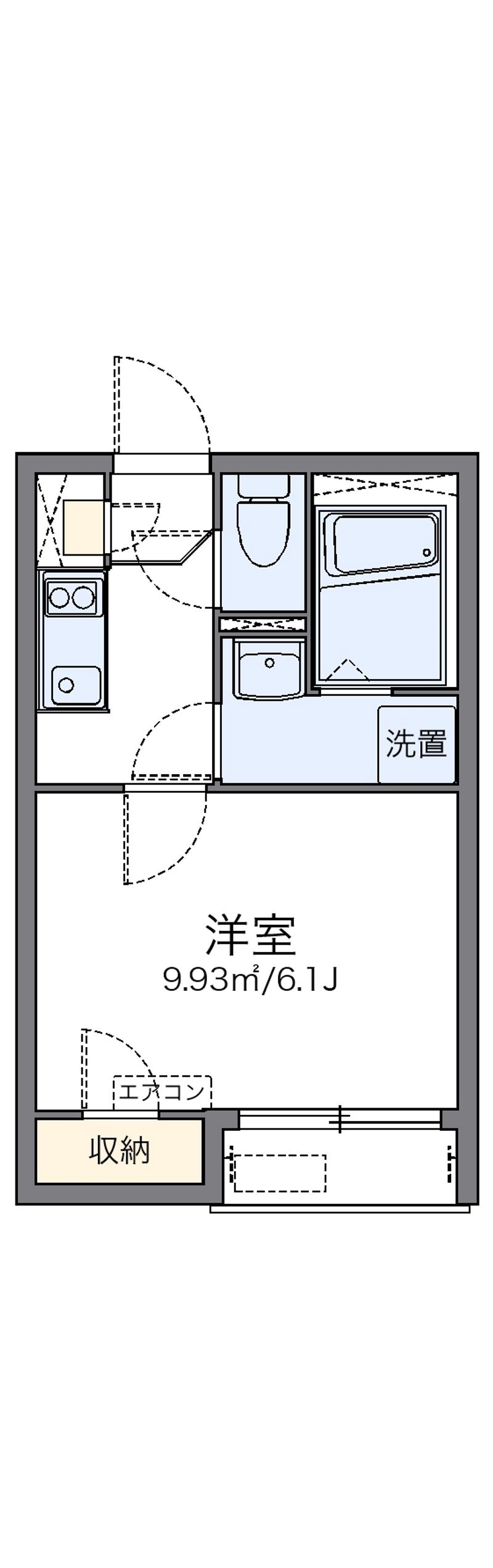 レオネクスト八本松 間取図