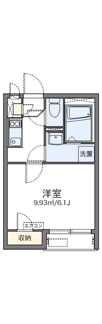 レオネクストレセーナ 間取り図