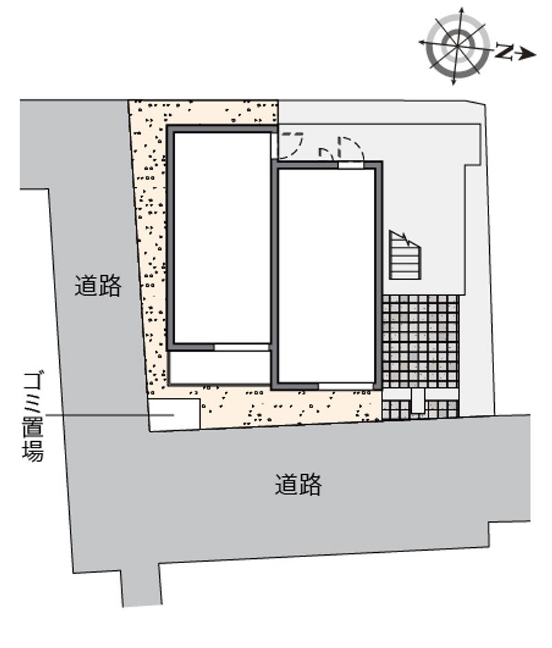 クレイノスカイ大井町 配置図