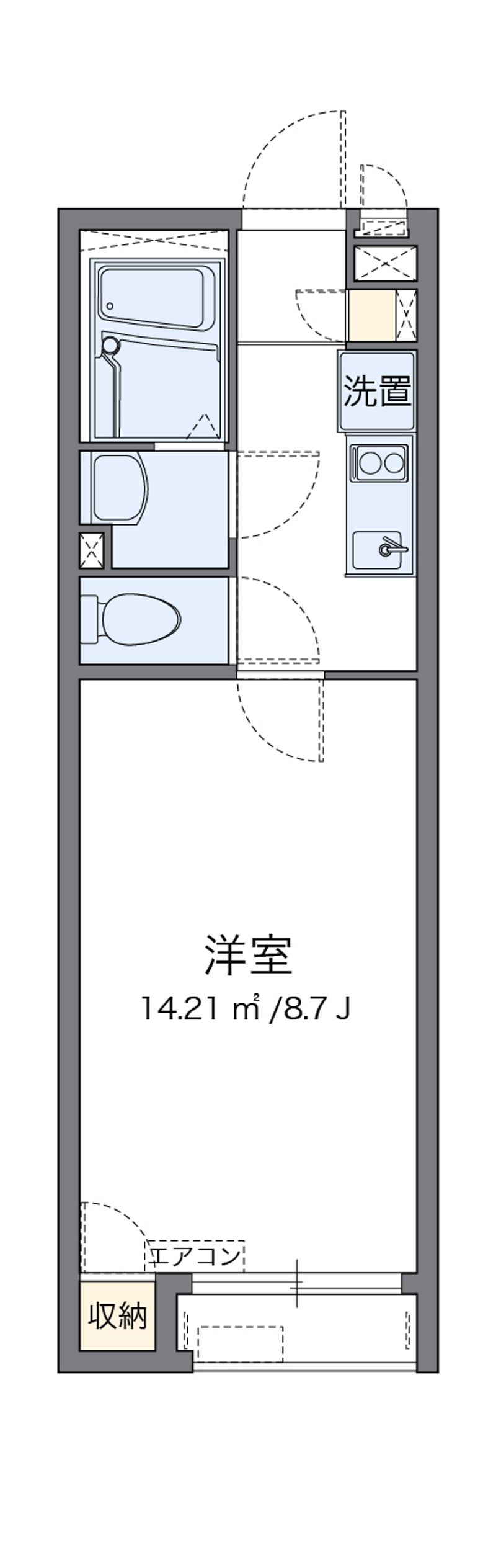 クレイノウッドベル港南台 間取り